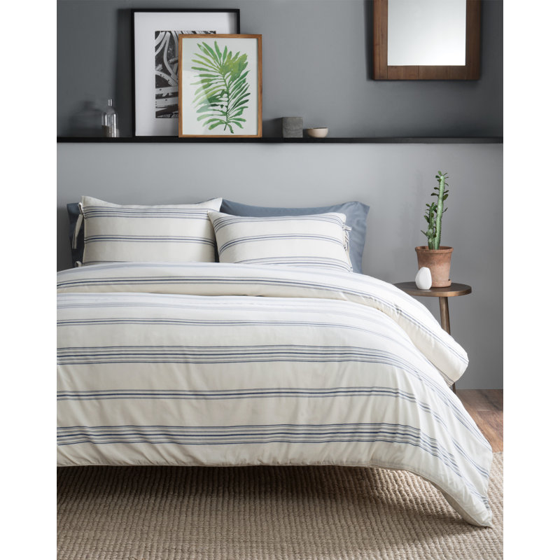 ticking stripe bedding
